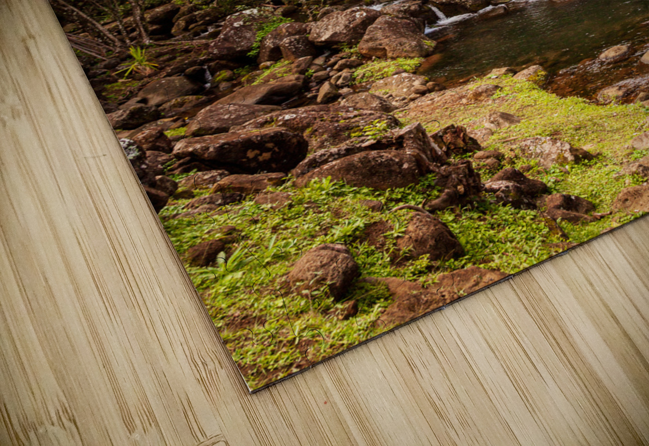 Jagged peaks above Lumahuli gardens Steve Heap Puzzle