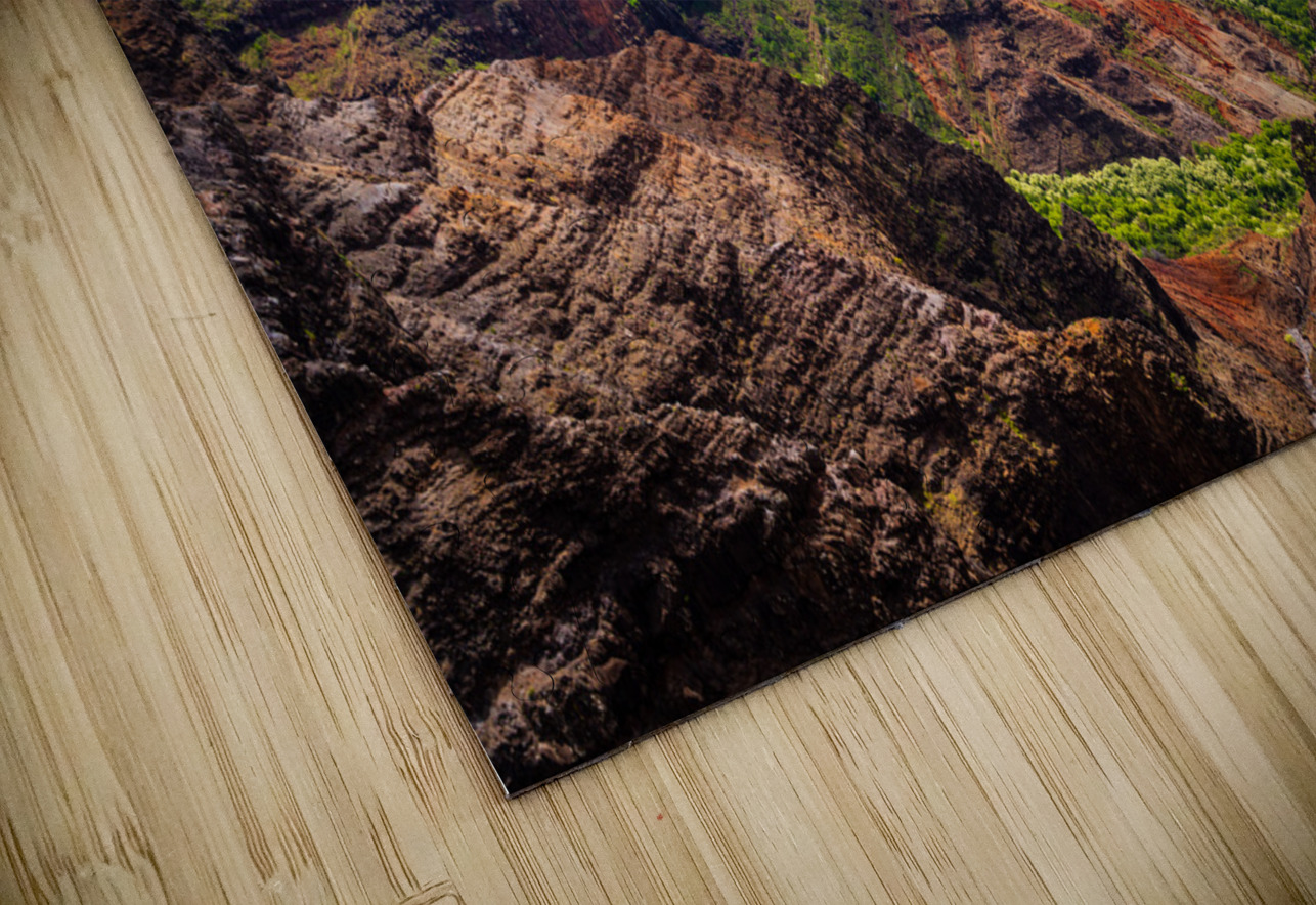 Dramatic sun lighting on Waimea Canyon on Kauai Steve Heap Puzzle