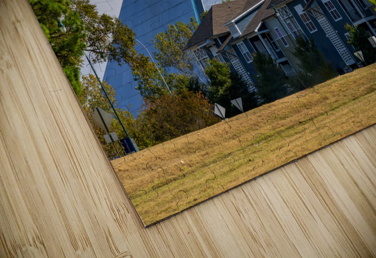 Great American Pyramid in Tennessee over Harbor Town Steve Heap Puzzle