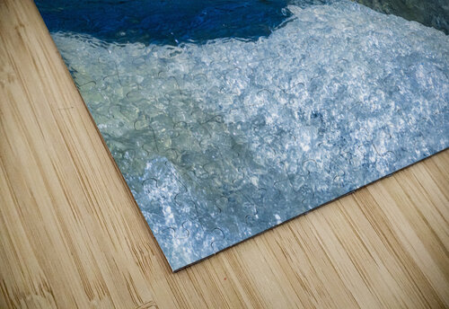 Frozen motion of raging water flowing over Valley Falls Steve Heap puzzle