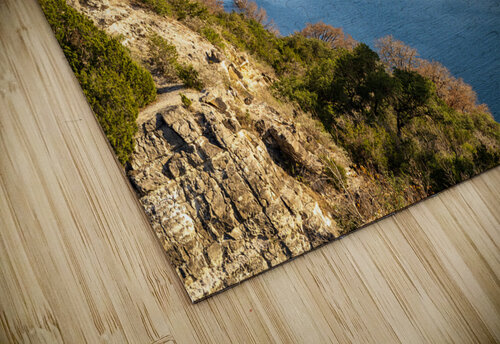 Colorado river and downtown Austin Texas from Pennybacker bridge Steve Heap puzzle