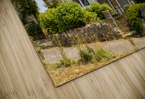 Pair of cute thatched cottages on hill in Godshill on the Isle o Steve Heap puzzle