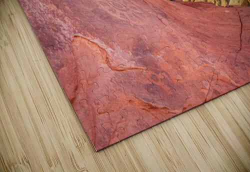 Natural arch on Atlatl Rock with scenic backgound added Steve Heap puzzle