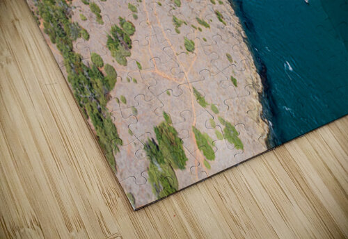 Aerial view of Anacortes on Fidalgo Island in Washington State Steve Heap puzzle
