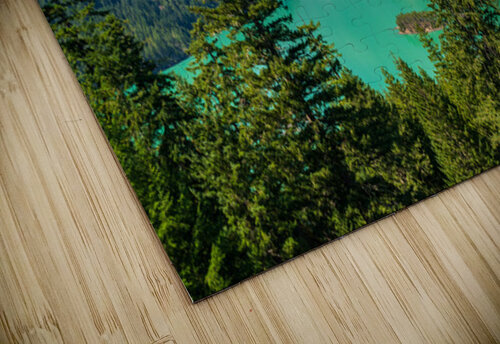 Overlook of Diablo Lake in North Cascades National Park in Washi Steve Heap puzzle