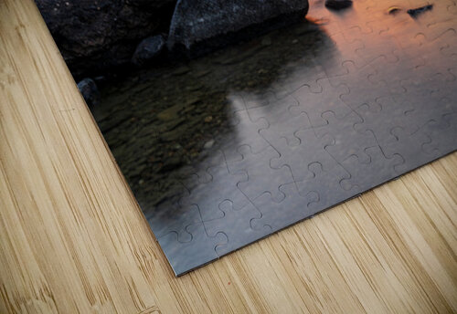 Vibrant sunset over Lake Wenatchee in the Cascade Mountains WA Steve Heap puzzle