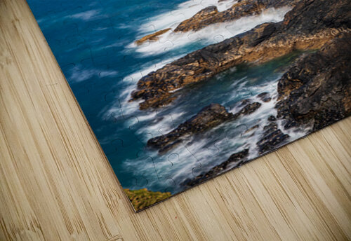 Long duration image of the ruins at Botallack tin mine Steve Heap puzzle