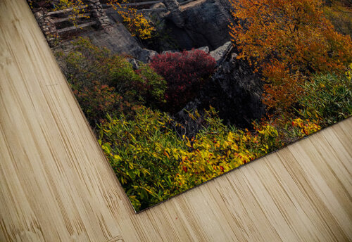 Coopers Rock state park overlook in Autumn Steve Heap puzzle