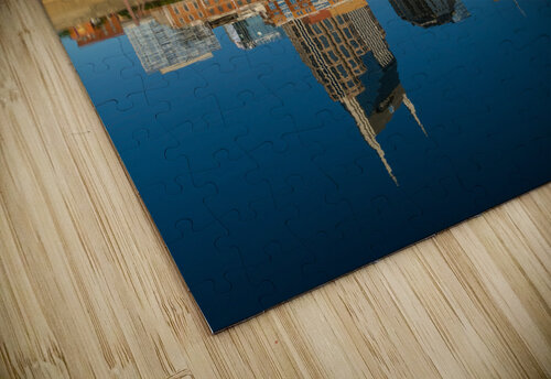 Reflection of Nashville in Tennessee with Cumberland River Steve Heap puzzle