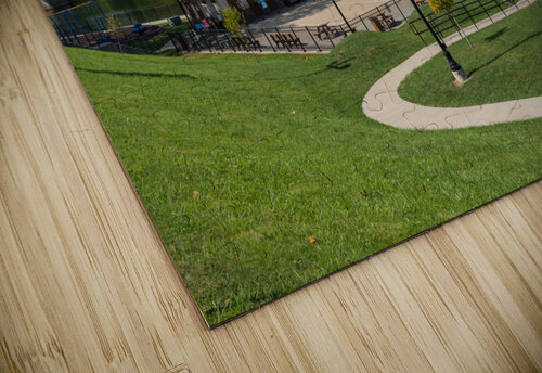 Panorama of Fairmont in West Virginia taken from Palantine Park Steve Heap puzzle