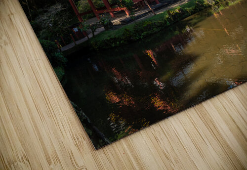 Byodo In buddhist temple on Oahu Hawaii jigsaw puzzle