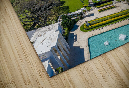 Aerial view of the Laie Hawaii Temple on Oahu Steve Heap puzzle