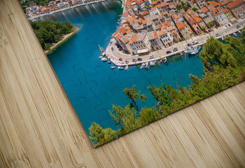 Picturesque small riverside town of Novigrad in Croatia Steve Heap puzzle