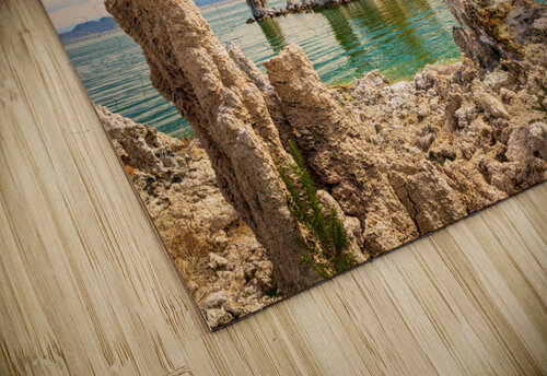 Tufa in the salty waters of Mono Lake jigsaw puzzle