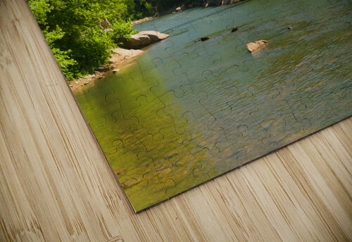 View of Jenkinsburg Bridge over Cheat River Steve Heap puzzle