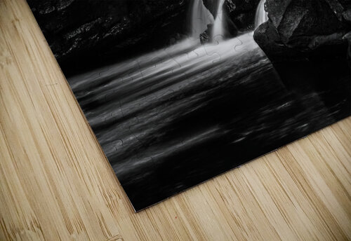 Black and White Waterfall on Deckers Creek Steve Heap puzzle