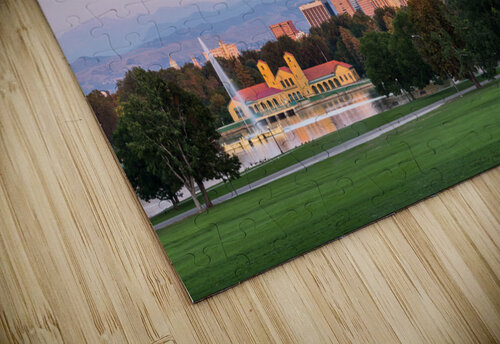 Skyline of Denver at dawn jigsaw puzzle