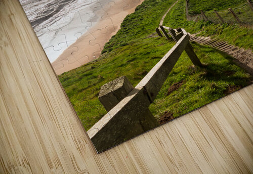 Path on cliffs at West Bay Dorset in UK Steve Heap puzzle