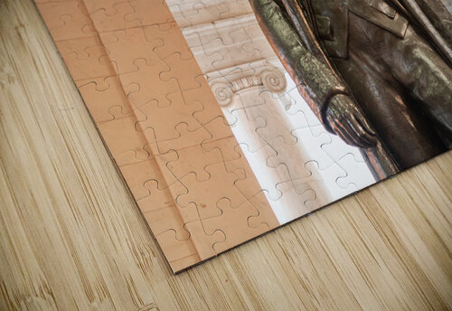 Statue of Thomas Jefferson Washington DC Steve Heap puzzle