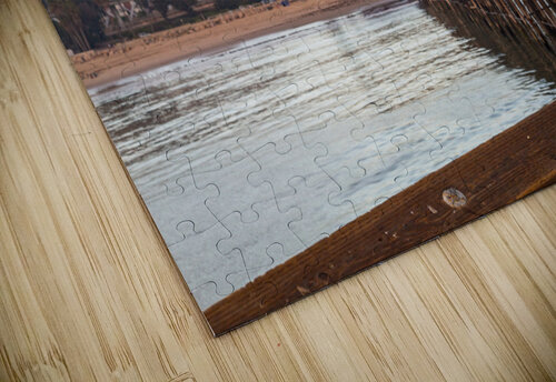 Sunset at dusk Ventura pier California Steve Heap puzzle