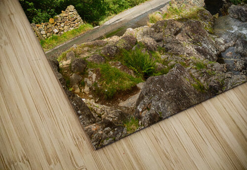 Ashness Bridge over small stream in Lake District jigsaw puzzle