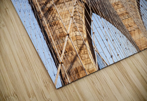 Detail of suspension on Brooklyn Bridge Steve Heap puzzle