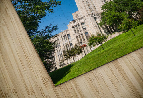 Cathedral of Learning building at the University of Pittsburgh Steve Heap puzzle
