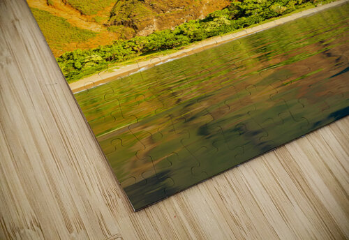 Vertical Na Pali coastline taken from Kauai cruise Steve Heap puzzle