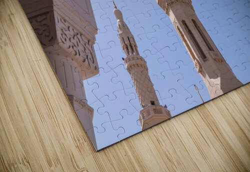 Jumeirah Mosque in Dubai which is open to visitors for education Steve Heap puzzle