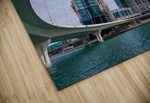 Modern apartments of Dubai Business Bay along the Canal Steve Heap puzzle