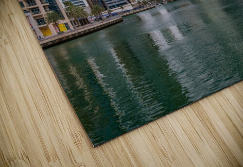 Modern buildings crowd the waterfront at Dubai Marina UAE Steve Heap puzzle
