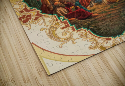 Ceiling painting in the Cathedral Basilica of Saint Louis Steve Heap puzzle