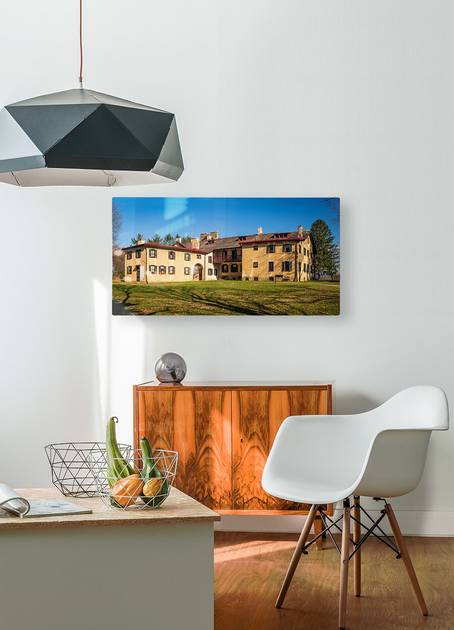 National Park Service house Friendship Hill  HD Metal print with Floating Frame on Back