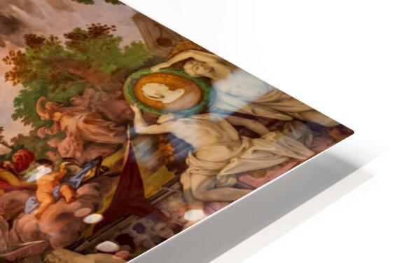 Ceiling painting in the Galleria Borghese HD Sublimation Metal print