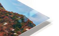 Multi-colored hillside in Vermont during the fall HD Metal print