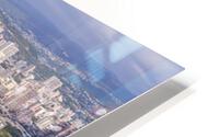 Panorama of sea front at Waikiki HD Metal print
