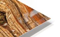 Background close up of cedar trunk bark HD Metal print