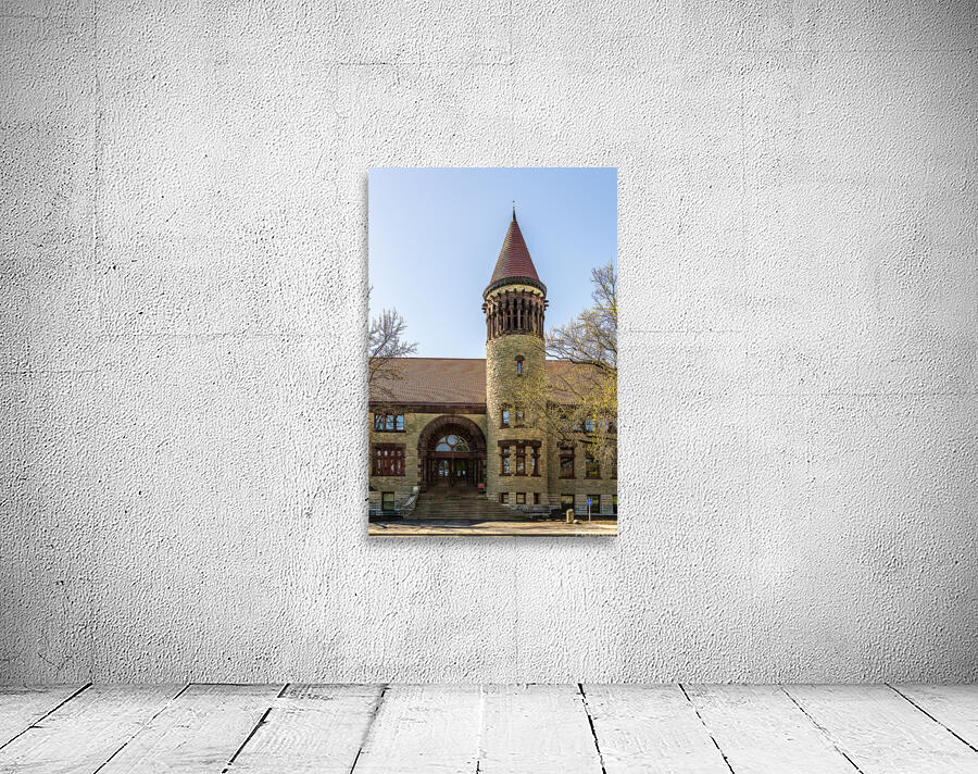 Orton Hall on the Oval at Ohio State University in Columbus Wall Preview