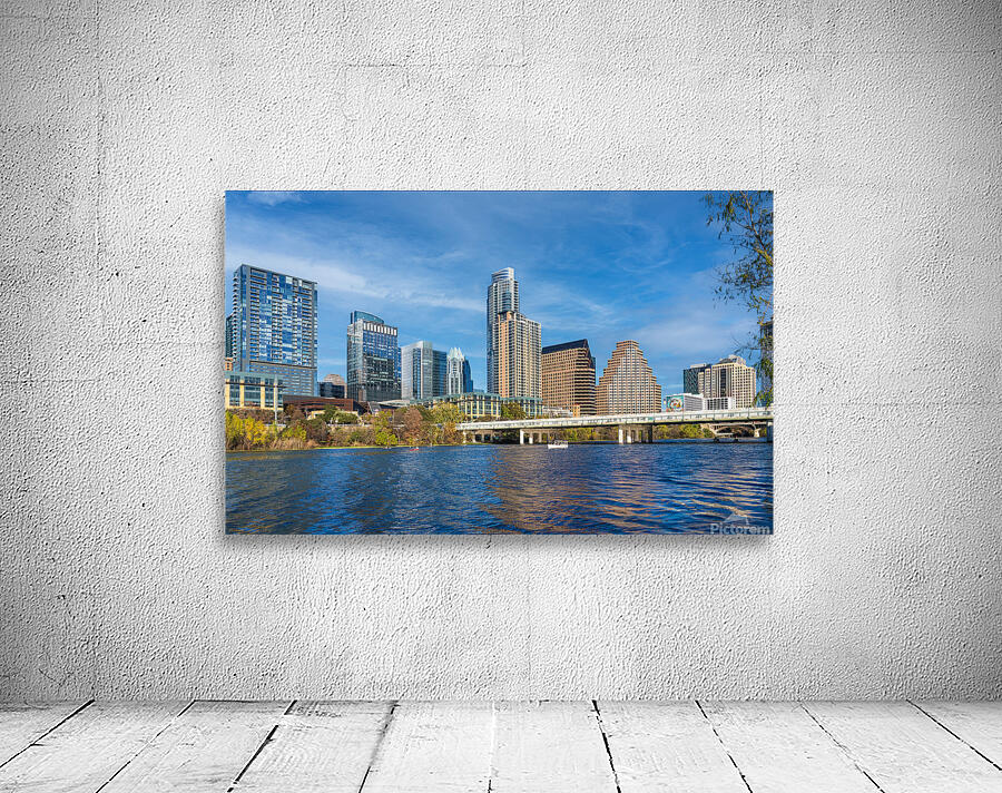 Mixed Use Skyline - Downtown Austin apartments and offices Wall Preview