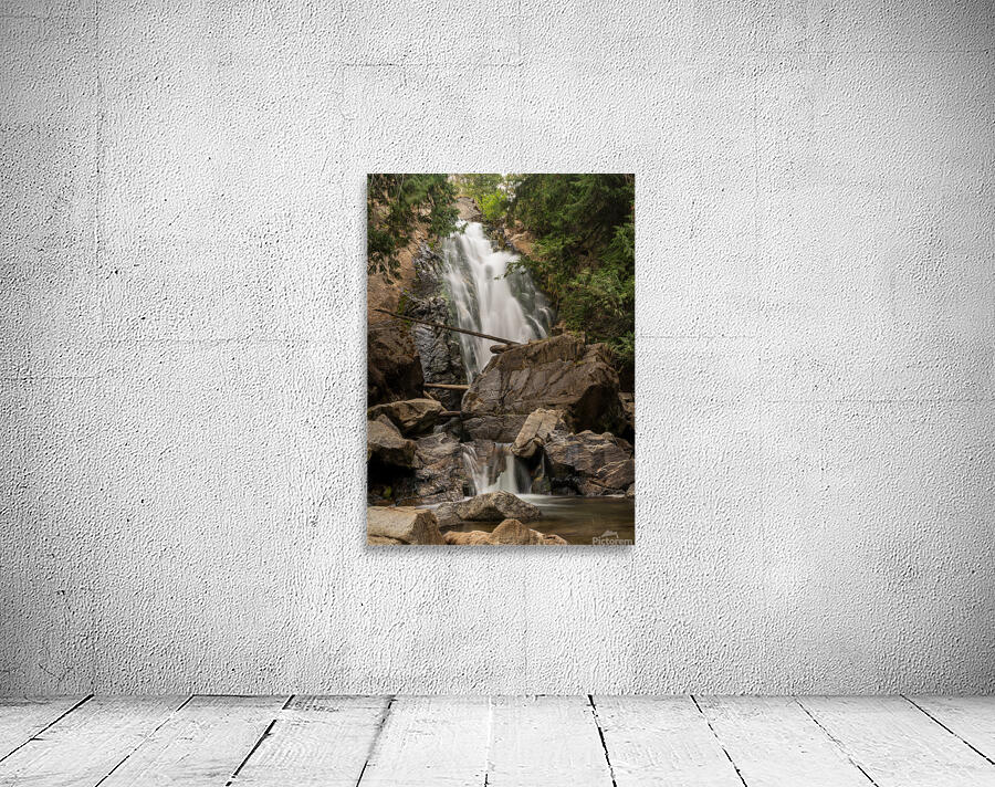 Falls Creek Falls near Winthrop in Cascade Mountains in Washingt Wall Preview