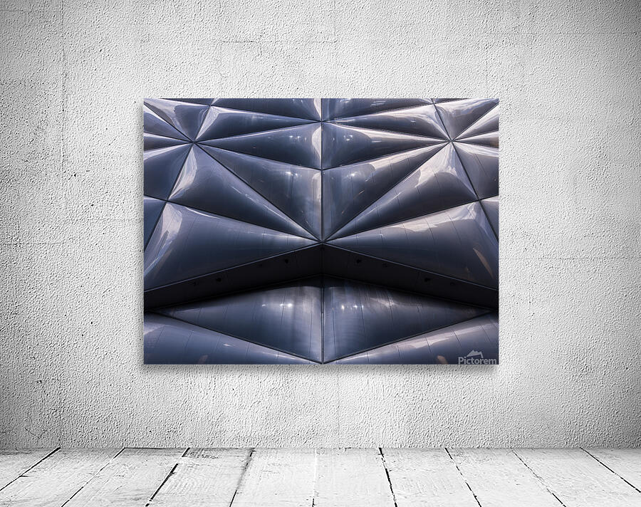 Unique pillowed retractable shell over the Shed in Hudson Yards  Wall Preview