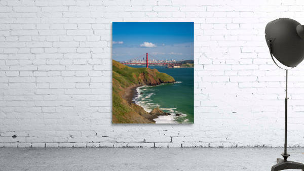 Marin Headlands and Golden Gate Bridge by Steve Heap
