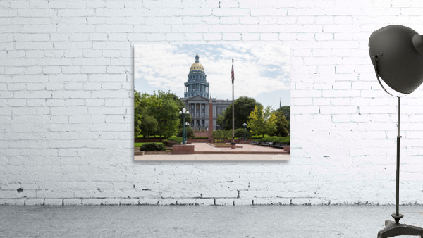 Steps to entrance of State Capitol Denver