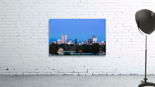 Skyline of Denver at dawn by Steve Heap