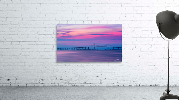 Sunshine Skyway Bridge at dawn by Steve Heap