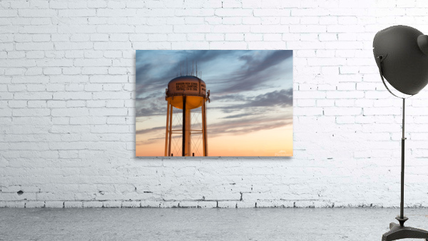 Water tower in Manassas Virginia by Steve Heap