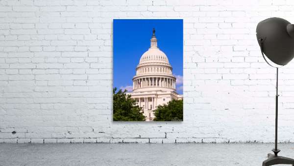 Dome of the Capitol building in Washington DC Wall Preview
