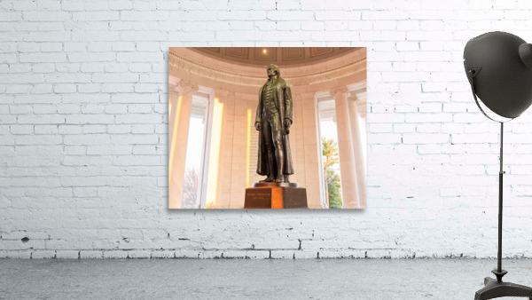 Statue of Thomas Jefferson Washington DC by Steve Heap