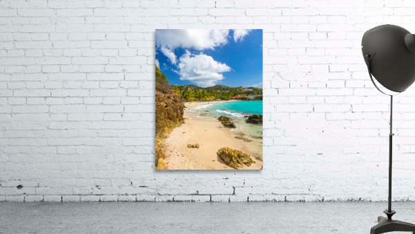 Frenchmans Bay with Beach scene St Thomas USVI Wall Preview