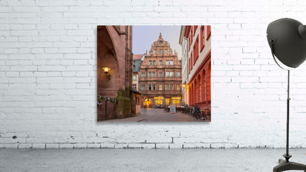 Ritter Hotel in old town of Heidelberg Germany by Steve Heap